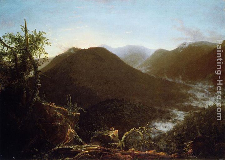 Sunrise in the Catskill Mountains painting - Thomas Cole Sunrise in the Catskill Mountains art painting